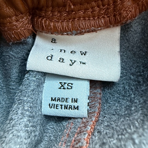 a new day Brown Faux Leather Pants - Picture 5 of 5